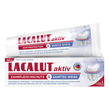  Lacalut aktiv gum protection &amp; gentle white fogkrém 75 ml fogkrém