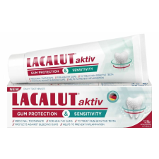  LACALUT aktiv gum protection & sensitivity fogkrém 75 ml gyógyhatású készítmény