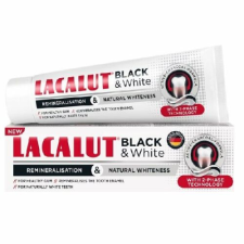 Lacalut Black & White fogkrém 75 ml gyógyhatású készítmény