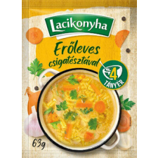 LACIKONYHA LEVES ERŐLEVES CSIGATÉSZTÁVAL 63G tészta