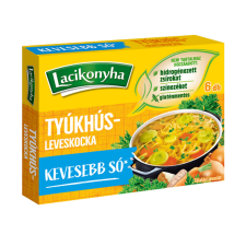Lacikonyha tyúkhús leves kocka 60g alapvető élelmiszer