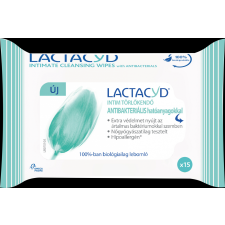 Lactacyd Intim törlőkendő 15db 15x intim higiénia