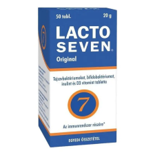 LACTO SEVEN tabletta 50db vitamin és táplálékkiegészítő