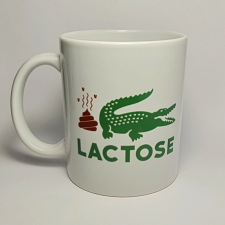 Lactose kerámia bögre / egyedi mintás bögrék, csészék