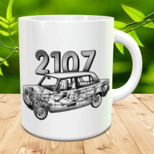  Ladás rally bögrék - Lada 2107 bögre bögrék, csészék