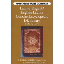 LADINO-ENGLISH ENG-LADINO DICTIONAR nyelvkönyv, szótár