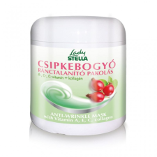 Lady Stella csipkebogyó ránctalanító pakolás kollagénnel, 500 ml arcpakolás, arcmaszk