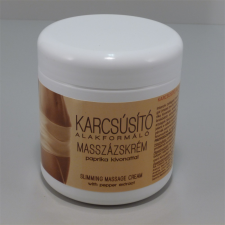 Lady Stella karcsúsító masszázskrém paprika kivonattal 500 ml masszázskrémek, masszázsolajok
