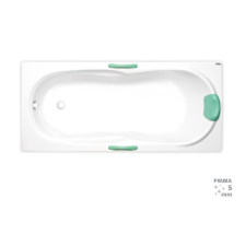  Laguna Starlette Plus 170x75x42 cm téglalap alakú kád  100% akril, 190 l kád, zuhanykabin