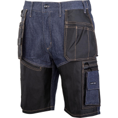 Lahti Pro Denim rövidnadrág. kék, megerősítéssel, 