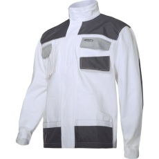 Lahti Pro Fehér és Szürke 100% Pamut Pulóver, XL (56), Lahti (L4041356)