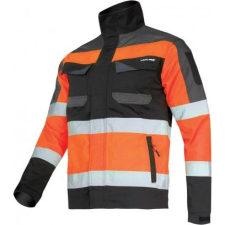 Lahti Pro Fekete és narancssárga figyelmeztető kabát, "3xl", ce, lahti (L4041206) munkaruha