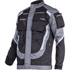 Lahti Pro Fekete és Szürke Pulóver Fényvisszaverő Csíkokkal, L, Lahti (L4041403)