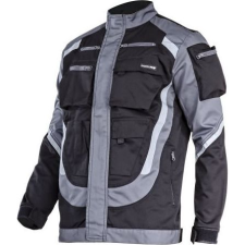 Lahti Pro Fekete és Szürke Pulóver Fényvisszaverő Csíkokkal, S, Lahti (L4041401) munkaruha