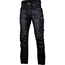 Lahti Pro Fekete sztreccs farmer nadrág erősítéssel, "xl", ce, lahti (L4051704) munkaruha