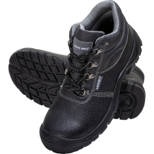 Lahti Pro Fekete,- Szürke Bőr Csizma, S3 Src, 40 (L3012240) munkavédelmi cipő