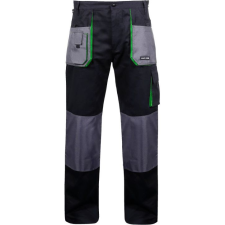 Lahti Pro Fekete-zöld nadrág. 100% pamut, "xl (56)", ce, lahti (L4050656) munkaruha