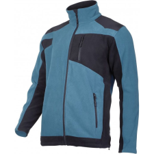 Lahti Pro Fleece Pulóver Megerősítésekkel Türkiz/Fekete, S, Lahti (L4011401) munkaruha