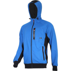 Lahti Pro Kapucnis Pulóver Cipzárral Kék és Fekete, S, Lahti (L4012701)