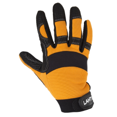 Lahti Pro L280511K Műhelykesztyű Fekete és Narancssárga, Kártya (L280511K)