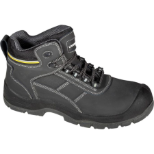 Lahti Pro Nubuk Csizma Fekete És Sárga, S3 Src, 47 (L3011347) munkavédelmi cipő