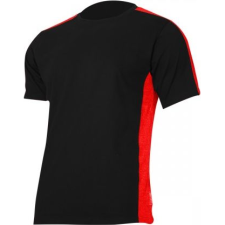 Lahti Pro Póló 180g/m2, fekete/piros, "xl", ce, lahti (L4022704) munkaruha