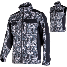 Lahti Pro Pulóver Levehető Ujjú Szürke/Fekete, XXXL, Lahti (L4042006) munkaruha