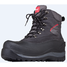 Lahti Pro Szarvasbőr/Oxford Szürke-Piros Hócsizma, 46 (L3080146) munkavédelmi cipő
