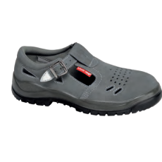 Lahti Pro Szarvasbőr szandál szürke, s1 src, 