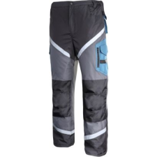 Lahti Pro Szigetelt nadrág fekete-szürke-türk. fényvisszaverővel, "m", ce, lahti (L4101202) munkaruha
