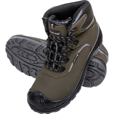 Lahti Pro Zöld-Fekete Nubuk Csizma, S3 Src, 47 (L3012347)