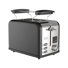 Laica HI1000L Kenyérpirító digitális kijelzővel, inox/antracit kenyérpirító