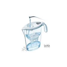Laica vízszűrő ajándékszett: Stream Line mechanikus vízszűrő kancsó fehér színben 6db univerzális bi-flux szűrőbetéttel (J996050) (J996050) - Vízszűrők vízszűrő