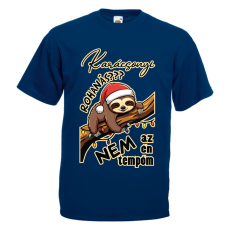  Lajhár tempó - Karácsonyi Férfi Póló