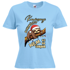  Lajhár tempó - Karácsonyi Női Póló