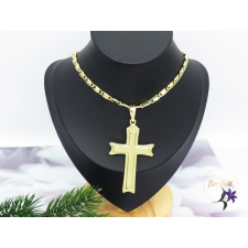  Lajla nagykeresztes nyaklánc -14K nyaklánc