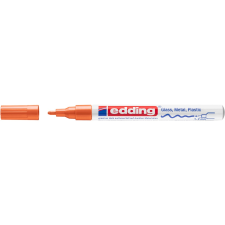 Lakkmarker 1-2mm kerek EDDING 751 narancs filctoll, marker