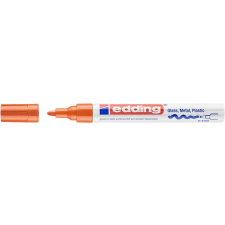  Lakkmarker, 2-4 mm, EDDING "750", narancssárga filctoll, marker