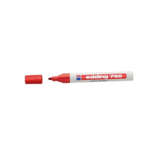  Lakkmarker 2-4mm, kerek Edding 750 piros filctoll, marker