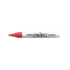 Lakkmarker ZEBRA Paint marker 3 mm piros filctoll, marker