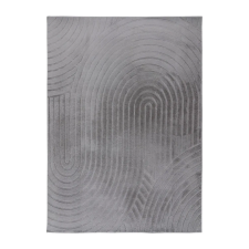 Lalee Műszőrme Szőnyeg Comfort 501 silver 160 cm x 230 cm lakástextília