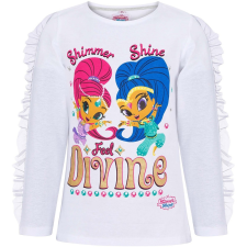 Lamaloli Shimmer és Shine Divine fehér felső gyerek pulóver, kardigán