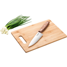 LAMART Bamboo LT2059 vágódeszka szakácskéssel (LT2059) konyhai eszköz