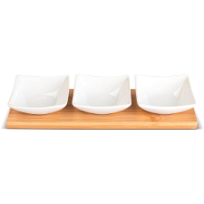 LAMART LT9217 BAMBOO tálalótál, 3 db, 26×8 cm konyhai eszköz