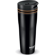 LAMART MANQ LT4051 bögre fekete-narancssárga (LT4051) termosz