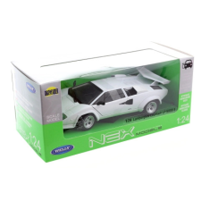 Lamborghini Countach 1:24 méretarányú modell autópálya és játékautó