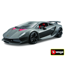 Lamborghini Sesto Elemento fém szürke modellautó 1:24 Bburago autópálya és játékautó