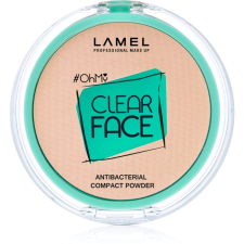 LAMEL OhMy Clear Face kompakt púder antibakteriális adalékkal árnyalat 401 Light Natural 6 g arcpúder