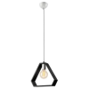 Lamkur 34980 LM-1.4.3 WENGE egyizzós függeszték, acél-fa