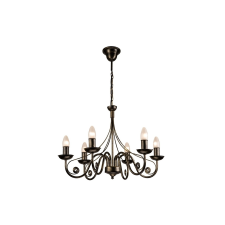 Lamkur Csillár láncon DONATO 6xE14/40W/230V világítás